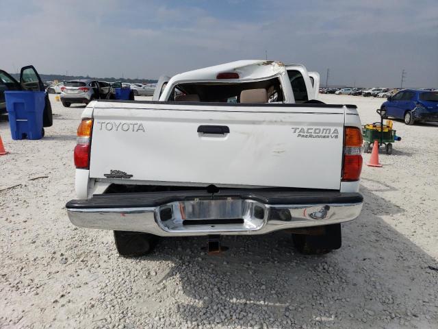 5TEGN92N61Z846437 - 2001 TOYOTA TACOMA DOUBLE CAB PRERUNNER WHITE photo 6