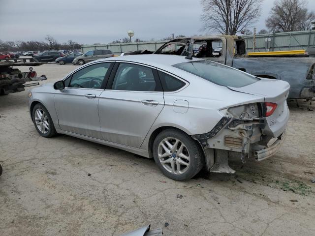 3FA6P0HR0DR163462 - 2013 FORD FUSION SE SILVER photo 2