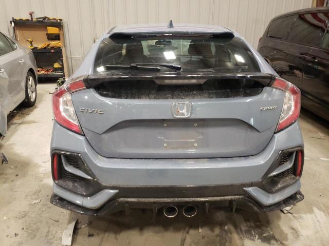 SHHFK7H49LU419750 - 2020 HONDA CIVIC SPORT ლურჯი ფოტო 6