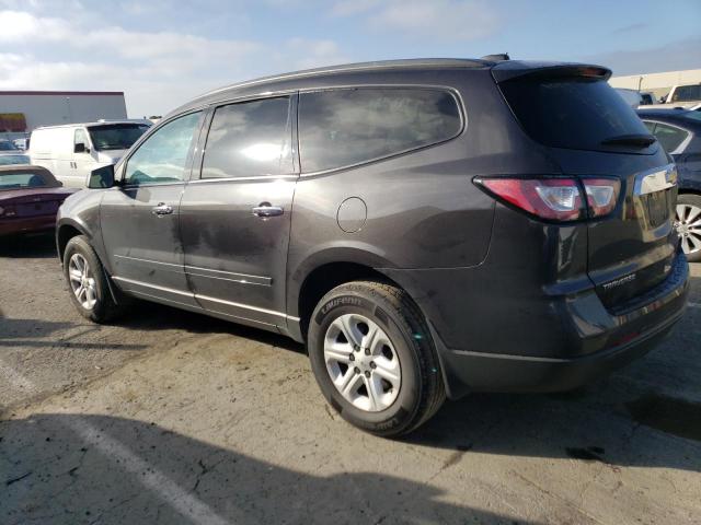 1GNKRFED3HJ252528 - 2017 CHEVROLET TRAVERSE LS CHARCOAL photo 2