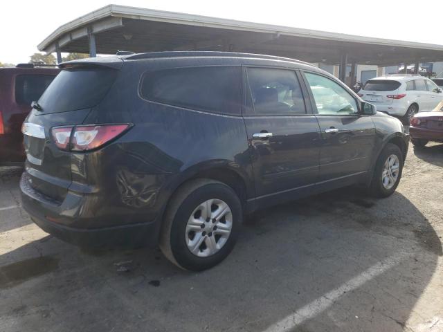 1GNKRFED3HJ252528 - 2017 CHEVROLET TRAVERSE LS CHARCOAL photo 3