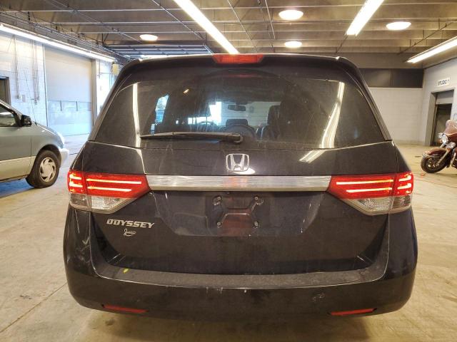 5FNRL5H69EB128671 - 2014 HONDA ODYSSEY EXL BLACK photo 6