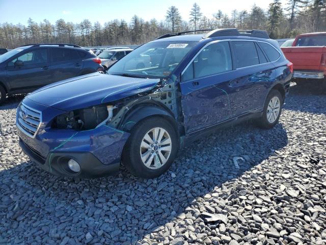 4S4BSACC8F3210623 - 2015 SUBARU OUTBACK 2.5I PREMIUM BLUE photo 1