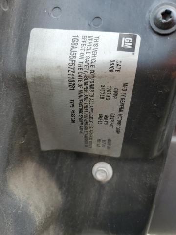 1G8AJ55F57Z110781 - 2007 SATURN ION LEVEL 2 蓝色 照片 12