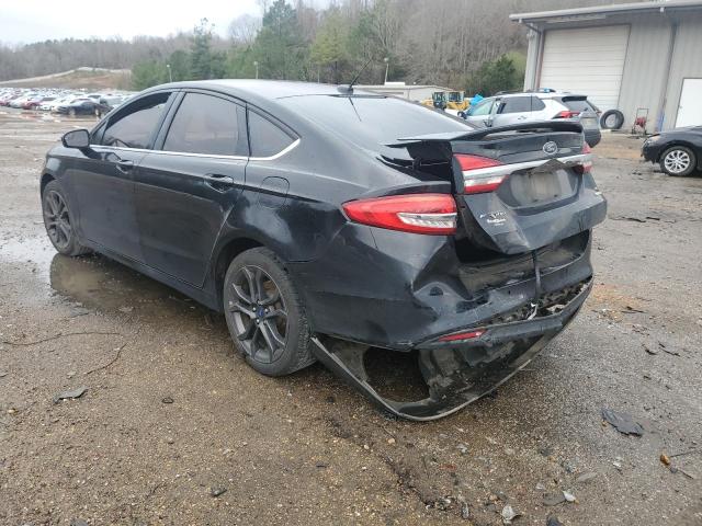 3FA6P0HDXJR283575 - 2018 FORD FUSION 4D SE BLACK photo 2