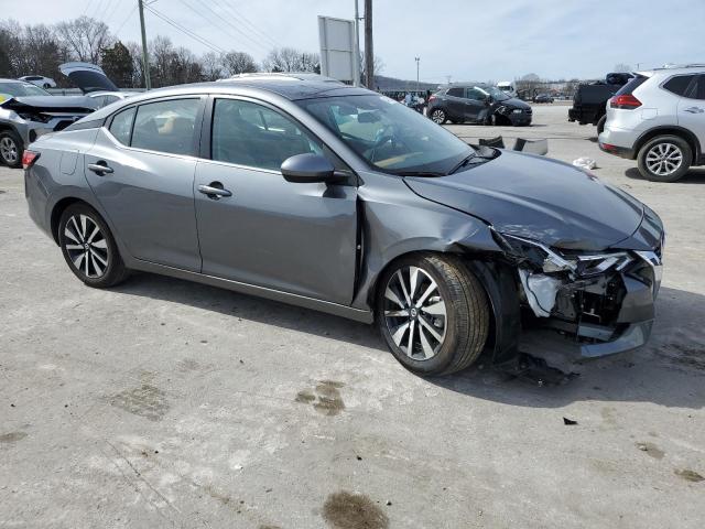 3N1AB8CV8PY313420 - 2023 NISSAN SENTRA SV GRAY photo 4