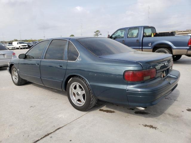 1G1BL52PXTR178014 - 1996 CHEVROLET IMPALA CLASSIC SS 青色 照片 2