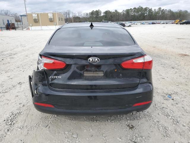 KNAFK4A68F5433234 - 2015 KIA FORTE LX BLACK photo 6