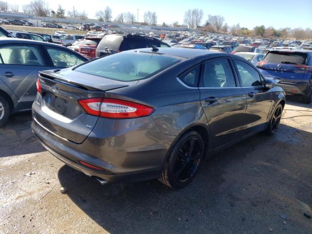 3FA6P0H72GR224166 - 2016 FORD FUSION SE GRAY photo 3