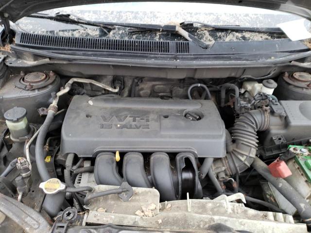 2T1KR32E28C720426 - 2008 TOYOTA COROLLA MA XR GRAY photo 11