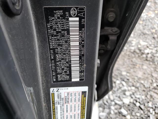 2T1KR32E28C720426 - 2008 TOYOTA COROLLA MA XR GRAY photo 13