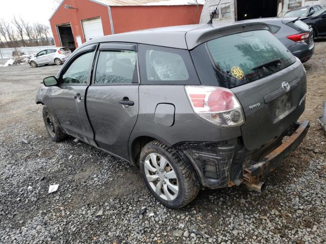 2T1KR32E28C720426 - 2008 TOYOTA COROLLA MA XR GRAY photo 2