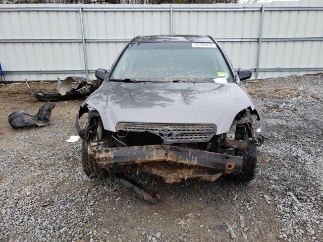 2T1KR32E28C720426 - 2008 TOYOTA COROLLA MA XR GRAY photo 5