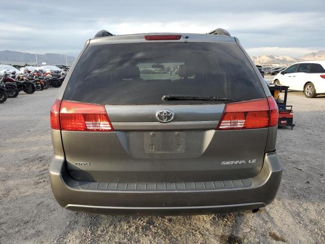 5TDZA23C05S301183 - 2005 TOYOTA SIENNA CE TAN photo 6