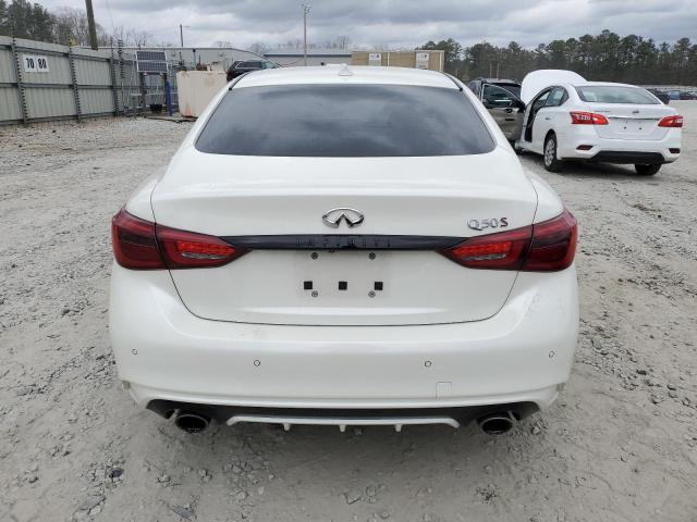 JN1FV7DP4MM850078 - 2021 INFINITI Q50 RED SPORT 400 WHITE photo 6