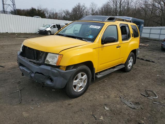 5N1AN08W77C527620 - 2007 NISSAN XTERRA OFF ROAD YELLOW photo 1