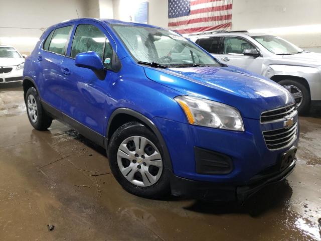 KL7CJKSB6GB714814 - 2016 CHEVROLET TRAX LS BLUE photo 4