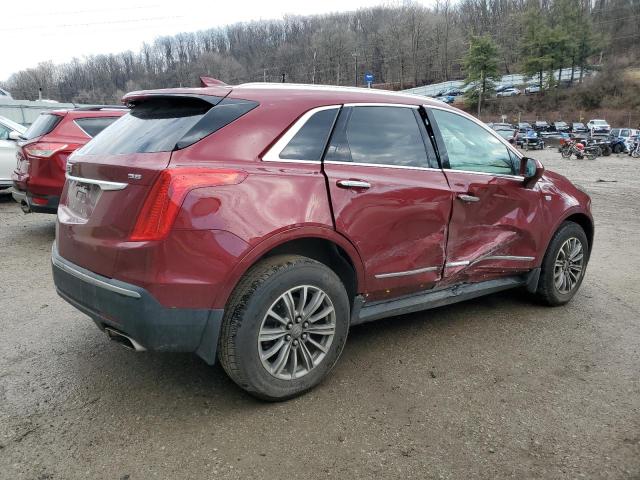 1GYKNDRS5HZ264175 - 2017 CADILLAC XT5 LUXURY BURGUNDY photo 3