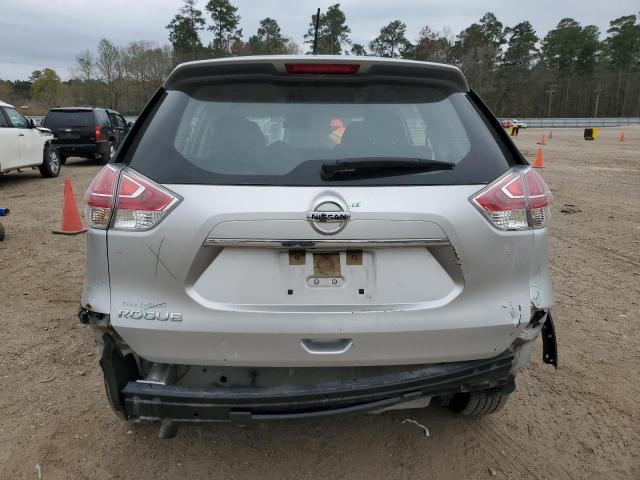 JN8AT2MT6GW022169 - 2016 NISSAN ROGUE S SILVER photo 6