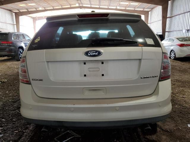 2FMDK39C28BB02111 - 2008 FORD EDGE LIMITED WHITE photo 6