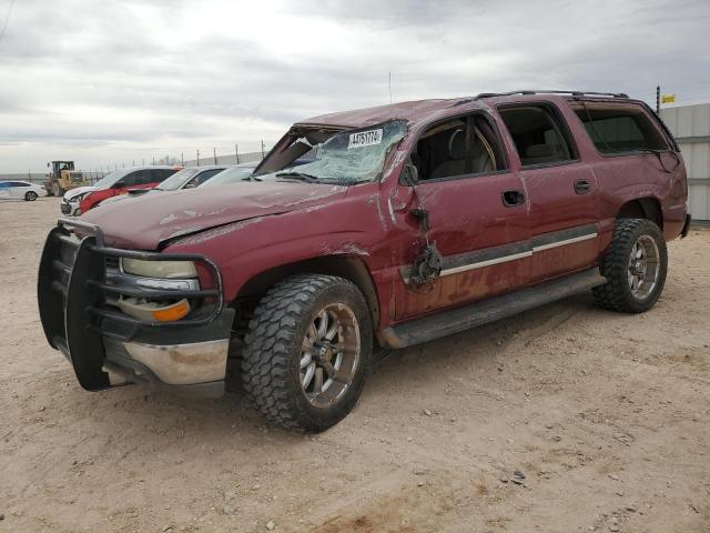 3GNEC16Z25G108073 - 2005 CHEVROLET SUBURBAN C1500 MAROON photo 1