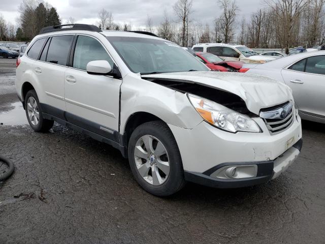 4S4BRDKC0C2287275 - 2012 SUBARU OUTBACK 3.6R LIMITED WHITE photo 4