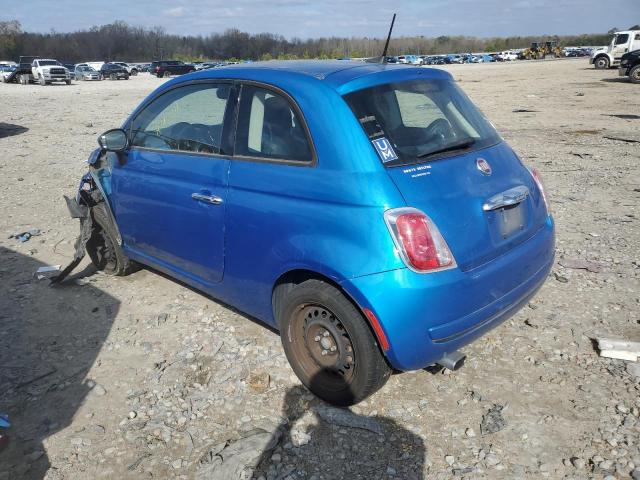 3C3CFFAR2GT161088 - 2016 FIAT 500 POP BLUE photo 2