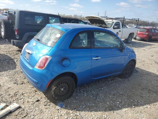 3C3CFFAR2GT161088 - 2016 FIAT 500 POP BLUE photo 3