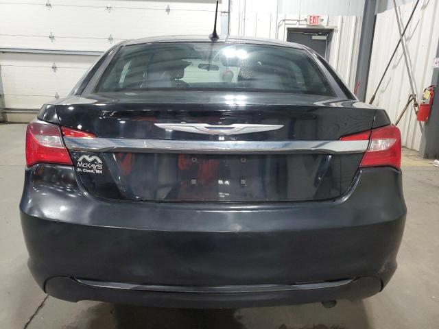 1C3CCBAB2EN141263 - 2014 CHRYSLER 200 LX BLACK photo 6