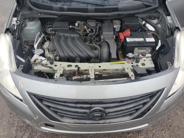 3N1CN7AP3CL837046 - 2012 NISSAN VERSA S SILVER photo 11