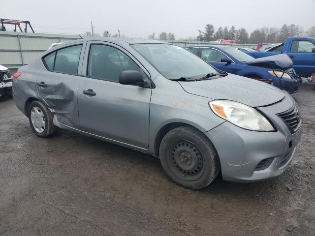 3N1CN7AP3CL837046 - 2012 NISSAN VERSA S SILVER photo 4