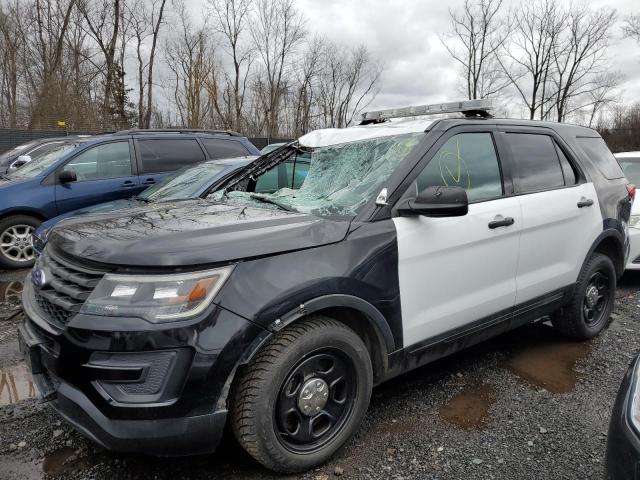 1FM5K8AR3KGA17053 - 2019 FORD EXPLORER POLICE INTERCEPTOR BLACK photo 1