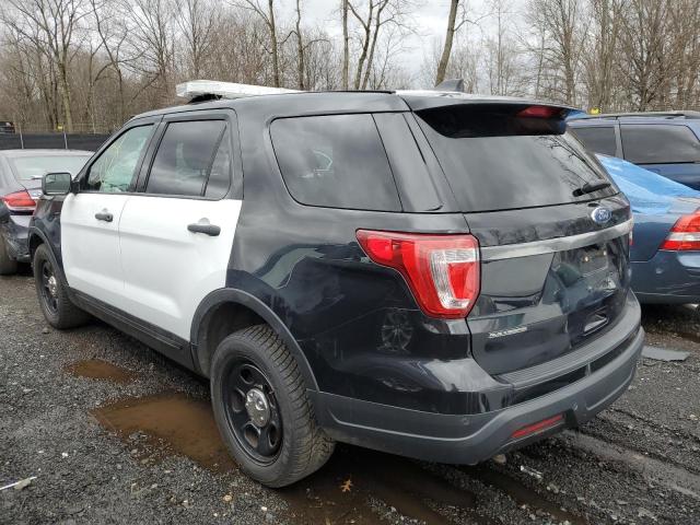 1FM5K8AR3KGA17053 - 2019 FORD EXPLORER POLICE INTERCEPTOR შავი ფოტო 2