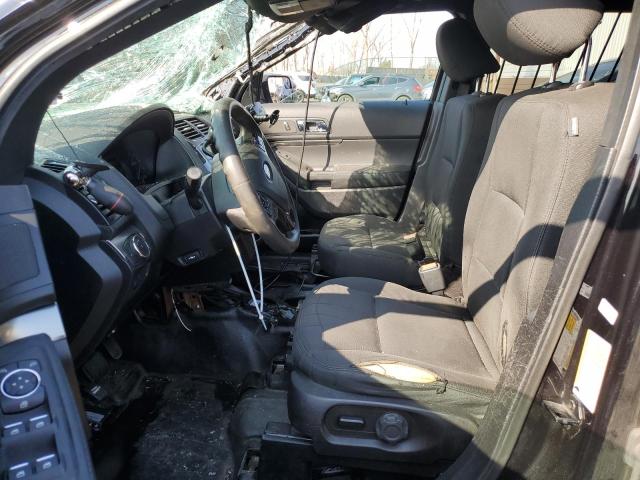 1FM5K8AR3KGA17053 - 2019 FORD EXPLORER POLICE INTERCEPTOR შავი ფოტო 7