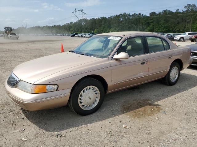 1LNLM97V6TY612390 - 1996 LINCOLN CONTINENTA BASE GOLD photo 1