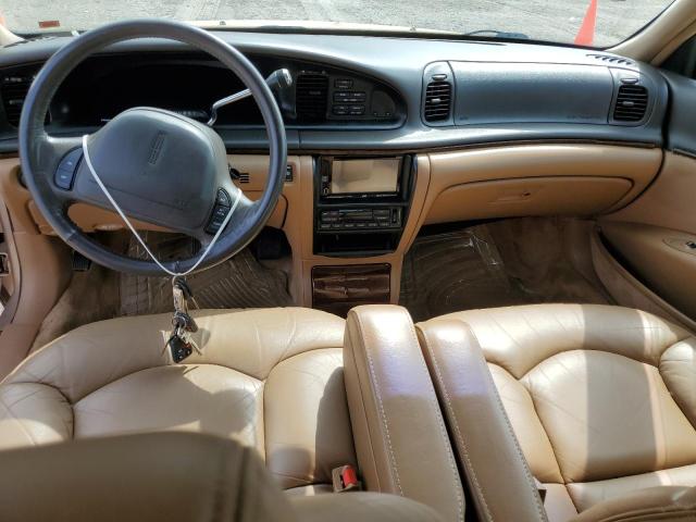 1LNLM97V6TY612390 - 1996 LINCOLN CONTINENTA BASE GOLD photo 8