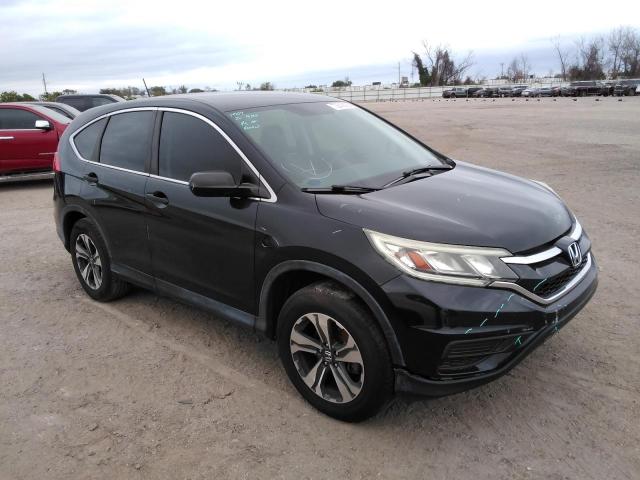 5J6RM3H37GL020499 - 2016 HONDA CR-V LX BLACK photo 4