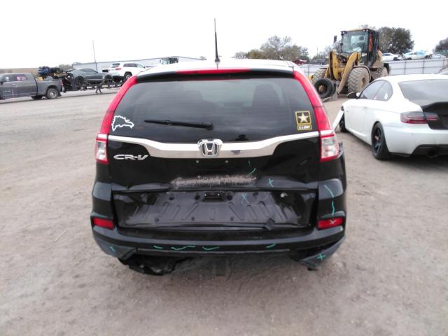 5J6RM3H37GL020499 - 2016 HONDA CR-V LX BLACK photo 6