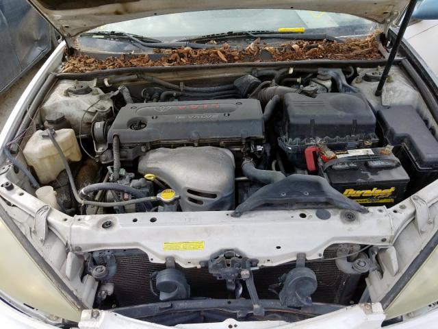 4T1BE32K34U360416 - 2004 TOYOTA CAMRY LE WHITE photo 7