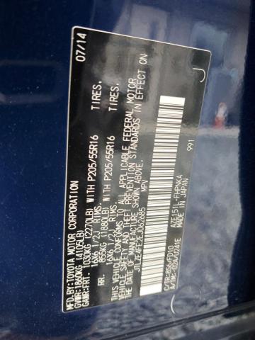 JTLZE4FE2EJ062685 - 2014 TOYOTA SCION XB 蓝色 照片 12