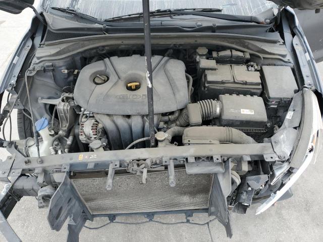 KMHH35LE2JU014616 - 2018 HYUNDAI ELANTRA GT GRAY photo 11