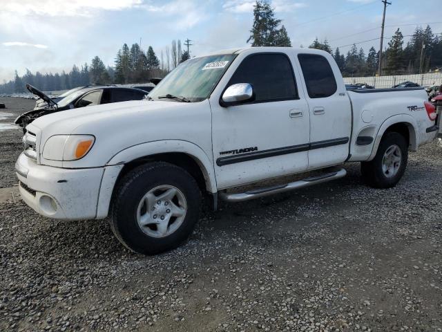 5TBRT34105S460792 - 2005 TOYOTA TUNDRA ACCESS CAB SR5 WHITE photo 1