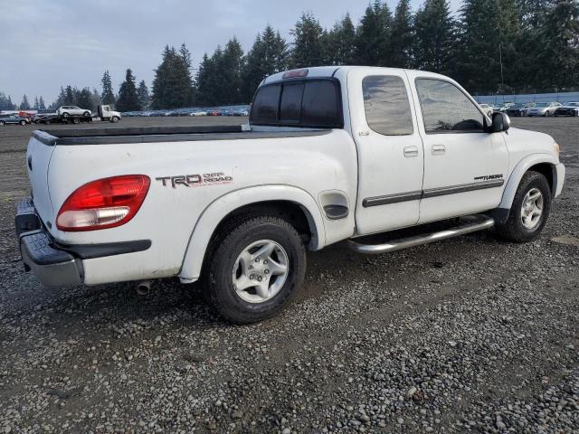 5TBRT34105S460792 - 2005 TOYOTA TUNDRA ACCESS CAB SR5 WHITE photo 3