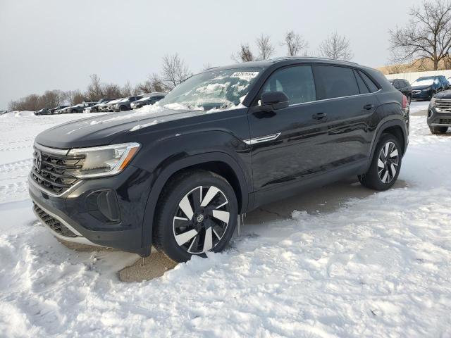 1V2HE2CA1RC243797 - 2024 VOLKSWAGEN ATLAS CROS SE Чорний фото 1