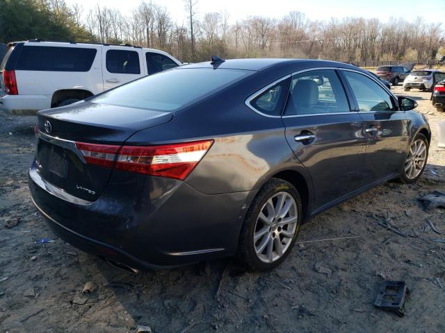 4T1BK1EB9DU034192 - 2013 TOYOTA AVALON BASE GRAY photo 3