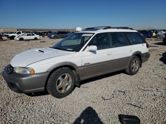 4S3BG6858X7622130 - 1999 SUBARU LEGACY OUTBACK WHITE photo 1