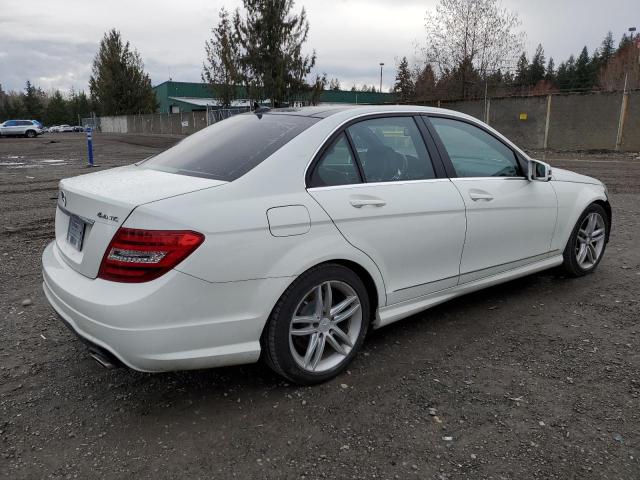 WDDGF8BB7CR204276 - 2012 MERCEDES-BENZ C 300 4MATIC WHITE photo 3