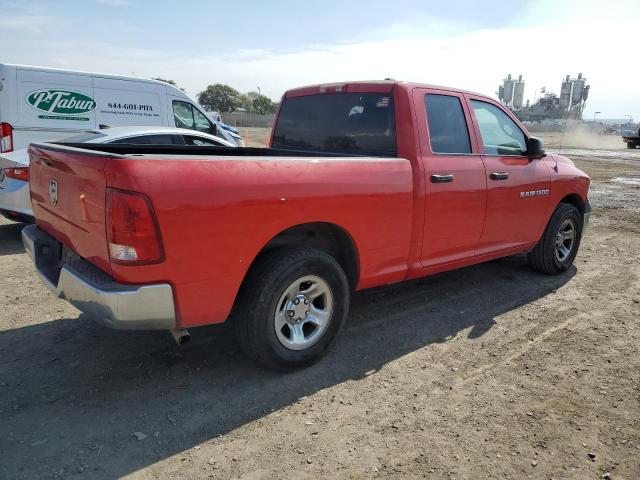 1D7RB1GKXBS526356 - 2011 DODGE RAM 1500 RED photo 3