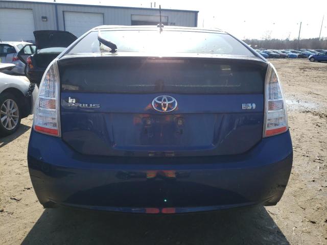 JTDKN3DUXA1011592 - 2010 TOYOTA PRIUS BLUE photo 6