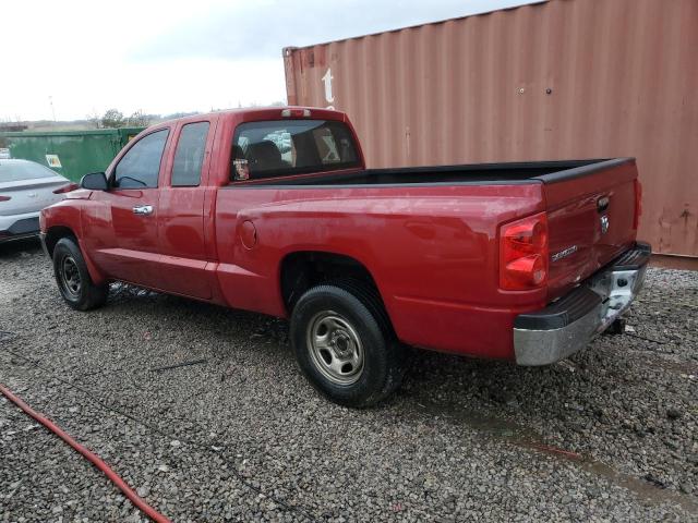 1D7HE22K67S253567 - 2007 DODGE DAKOTA ST RED photo 2